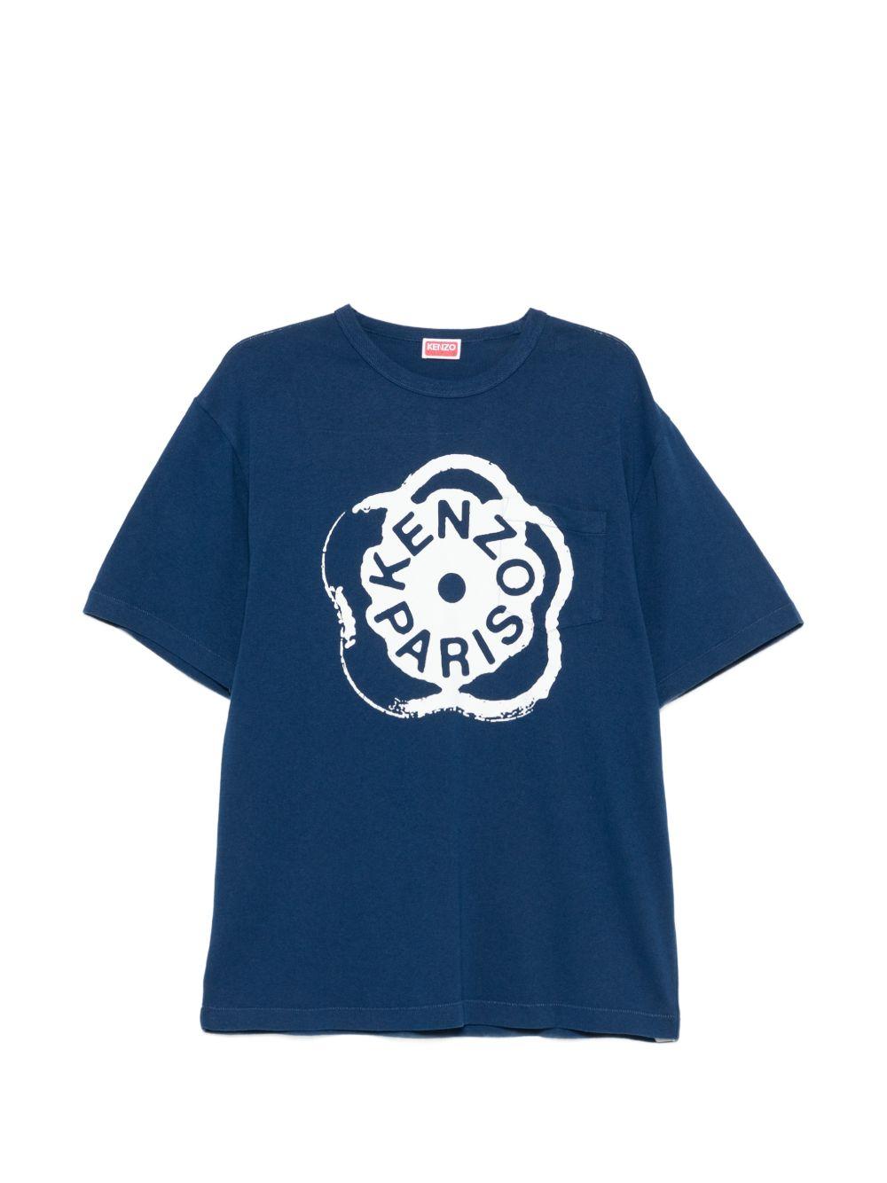 KENZO T-shirt Boke Flower 2.0 con taschino e stampa floreale 