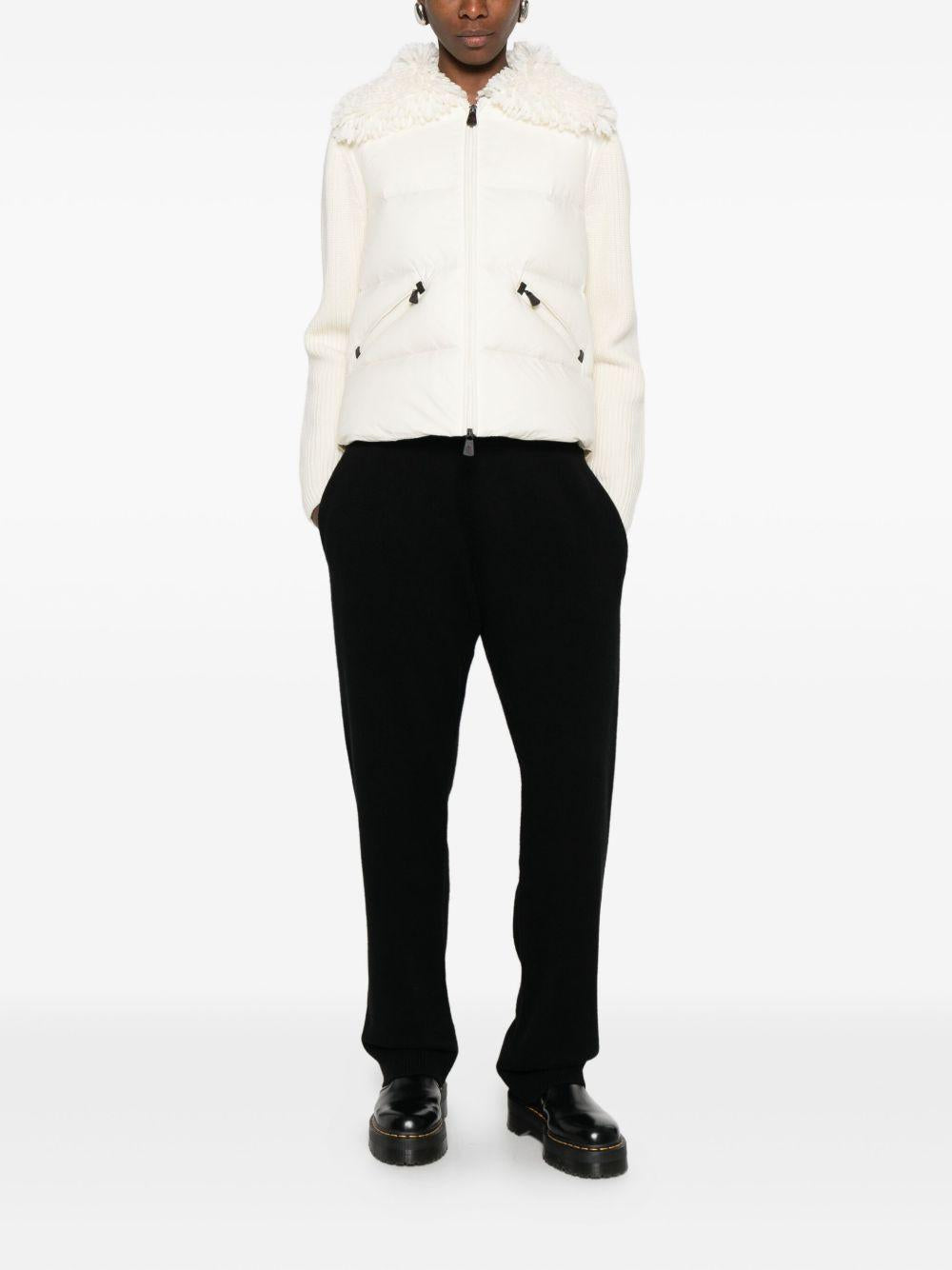 MONCLER GRENOBLE Cardigan con inserti imbottiti 