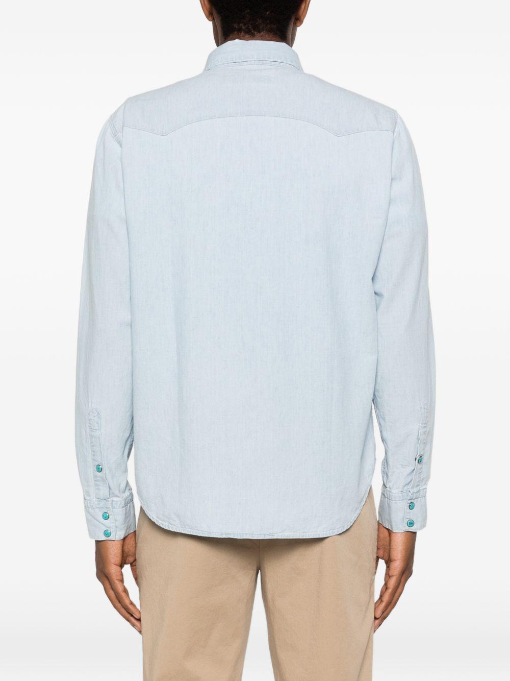 CHESAPEAKES Camicia Flagstaff in denim chiaro 