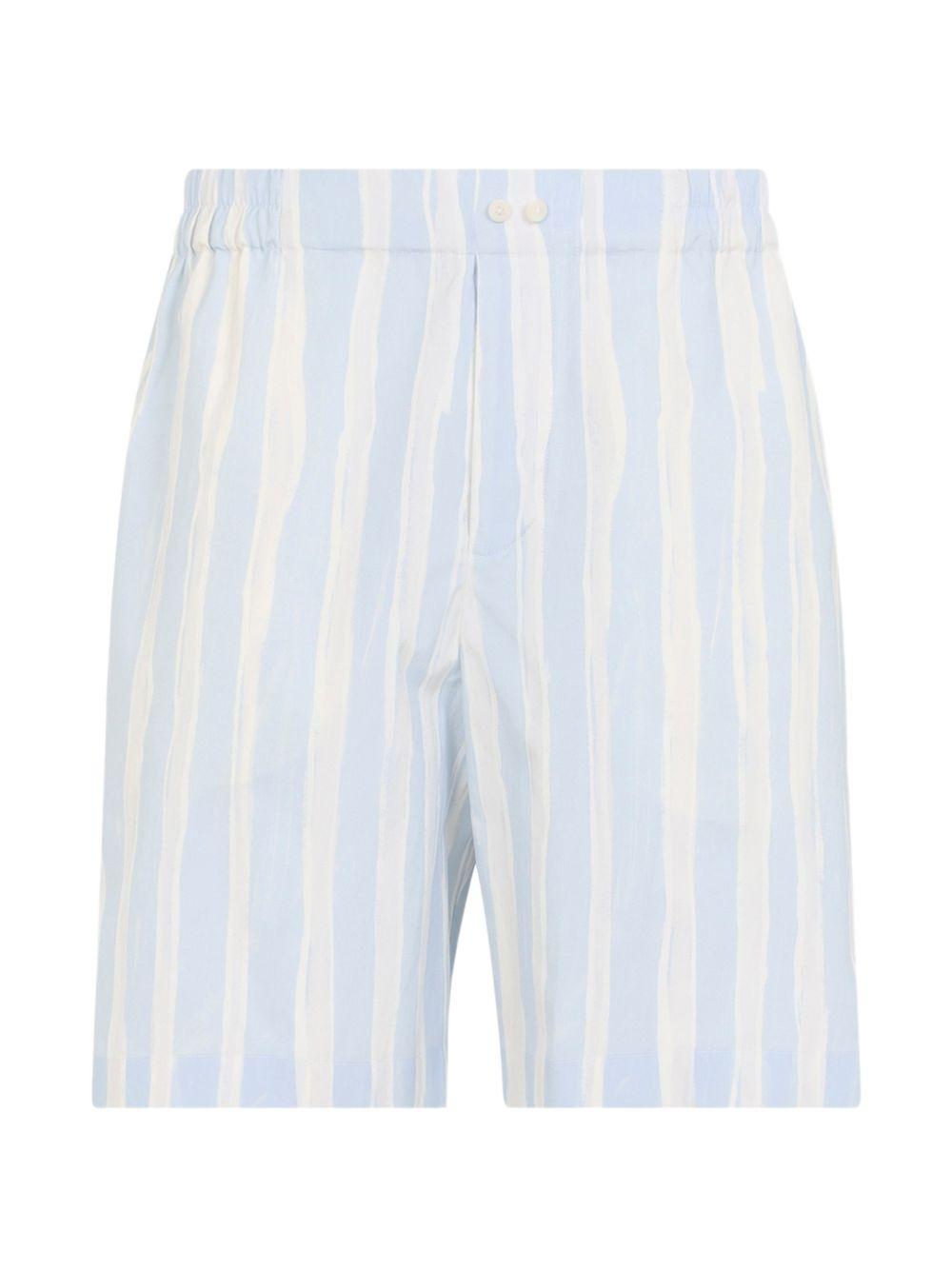JACQUEMUS Short in stile boxer in jacquard 