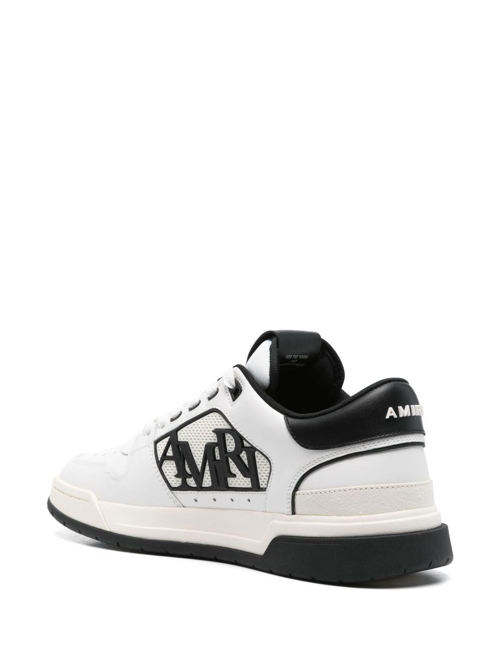 AMIRI Sneakers 'Classic' in pelle bianca e nera 