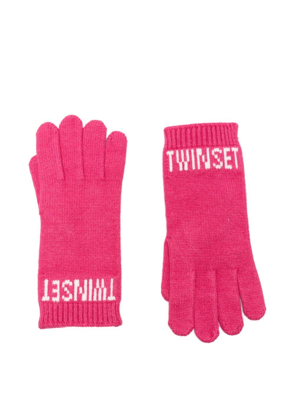 TWINSET Gunti con logo a contrasto 
