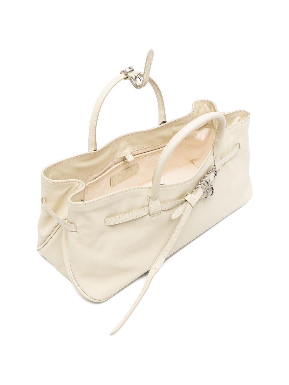 MARGESHERWOOD Borsa a mano Grandma Used Bag panna 