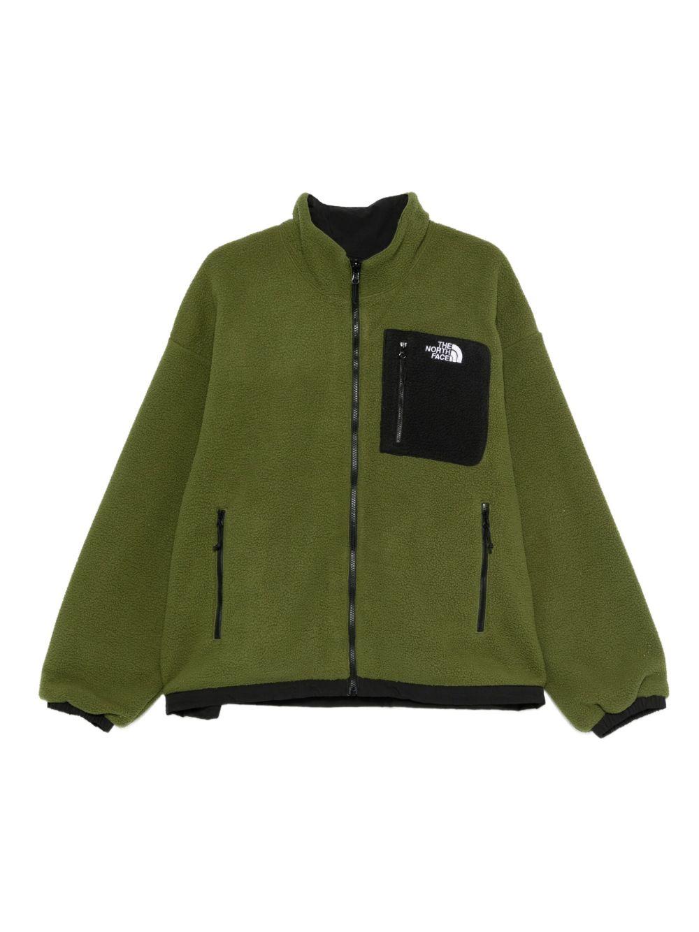 THE NORTH FACE Giacca verde in pile 