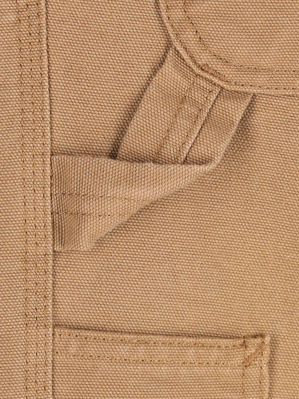 CARHARTT WIP Pantaloni 'Single Knee' in cotone marrone 