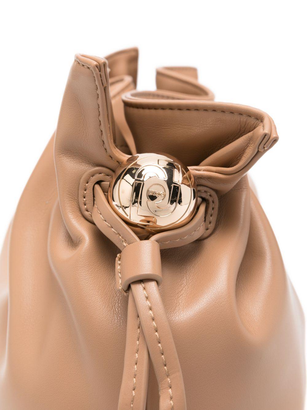 LIUJO Borsa a secchiello marrone 