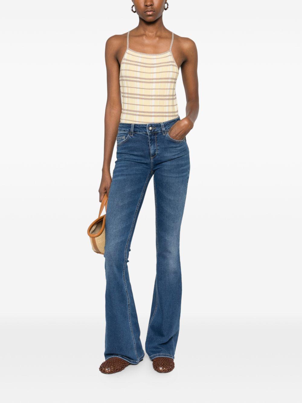 LIUJO Jeans blu svasati 