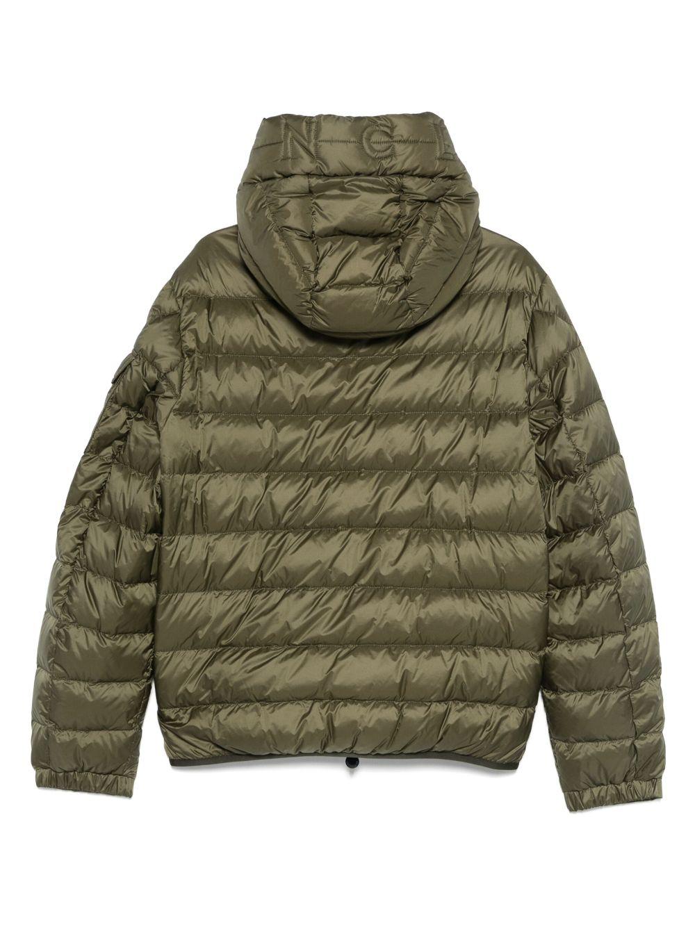 MONCLER Piumino 'Najan' verde oliva 