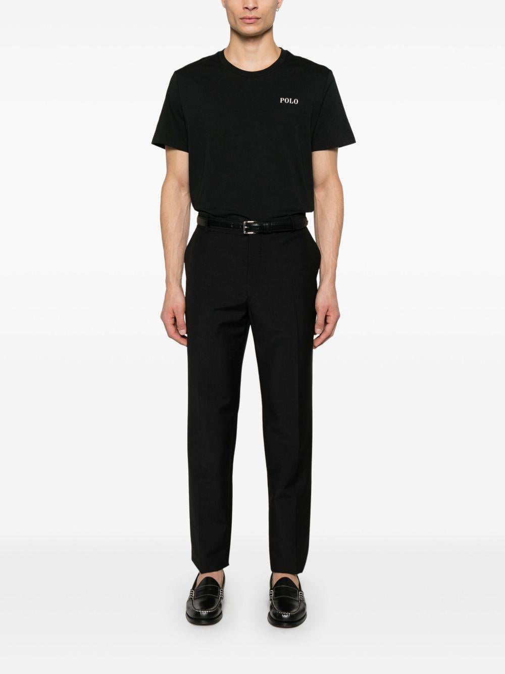 POLO RALPH LAUREN T-shirt intima in cotone nera 