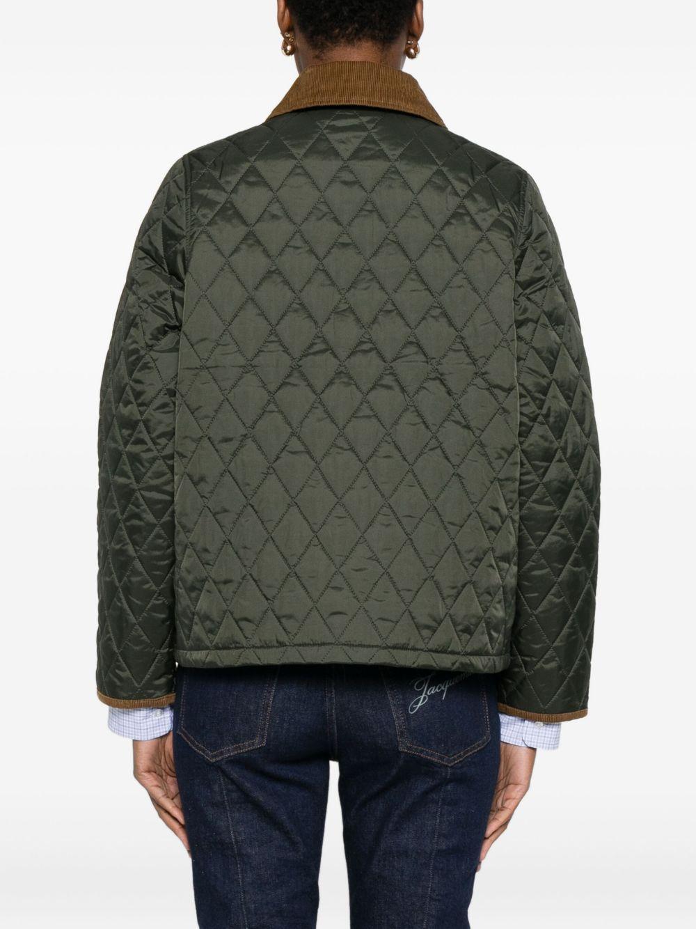 BARBOUR Giacca trapuntata verde 