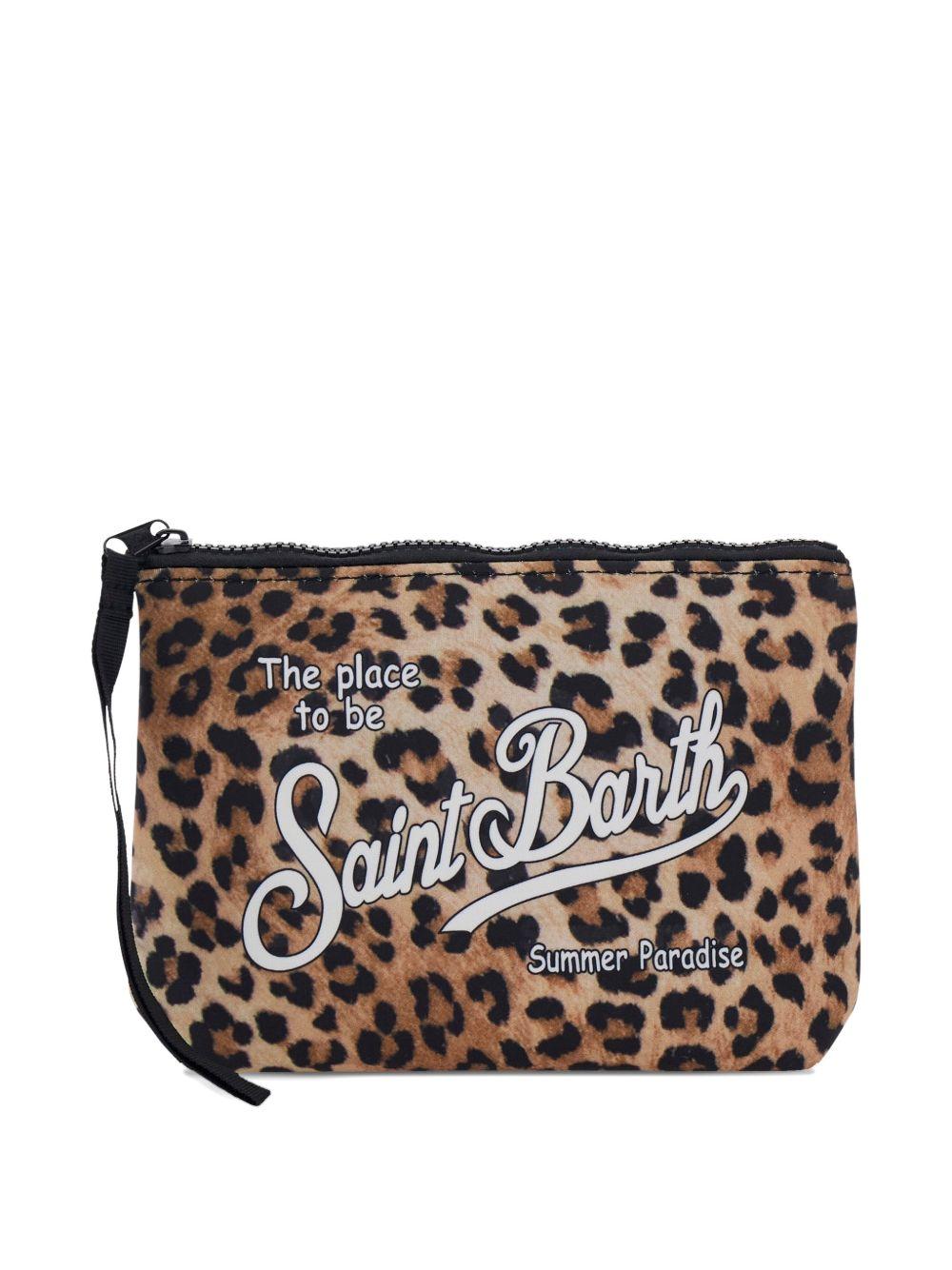 MC2 SAINT BARTH Pochette Aline con logo effetto maculato 