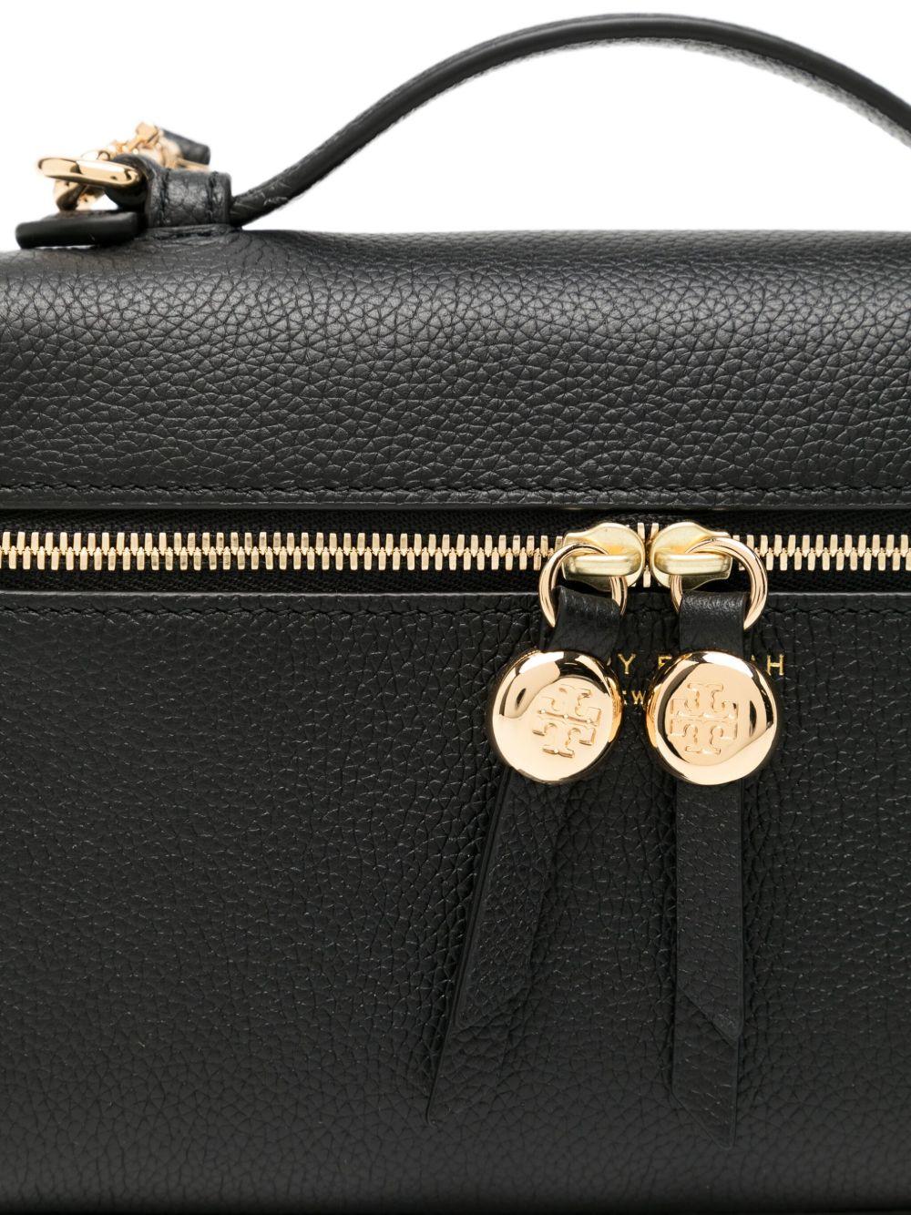 TORY BURCH Borsa a spalla 'Romy' in pelle nera 