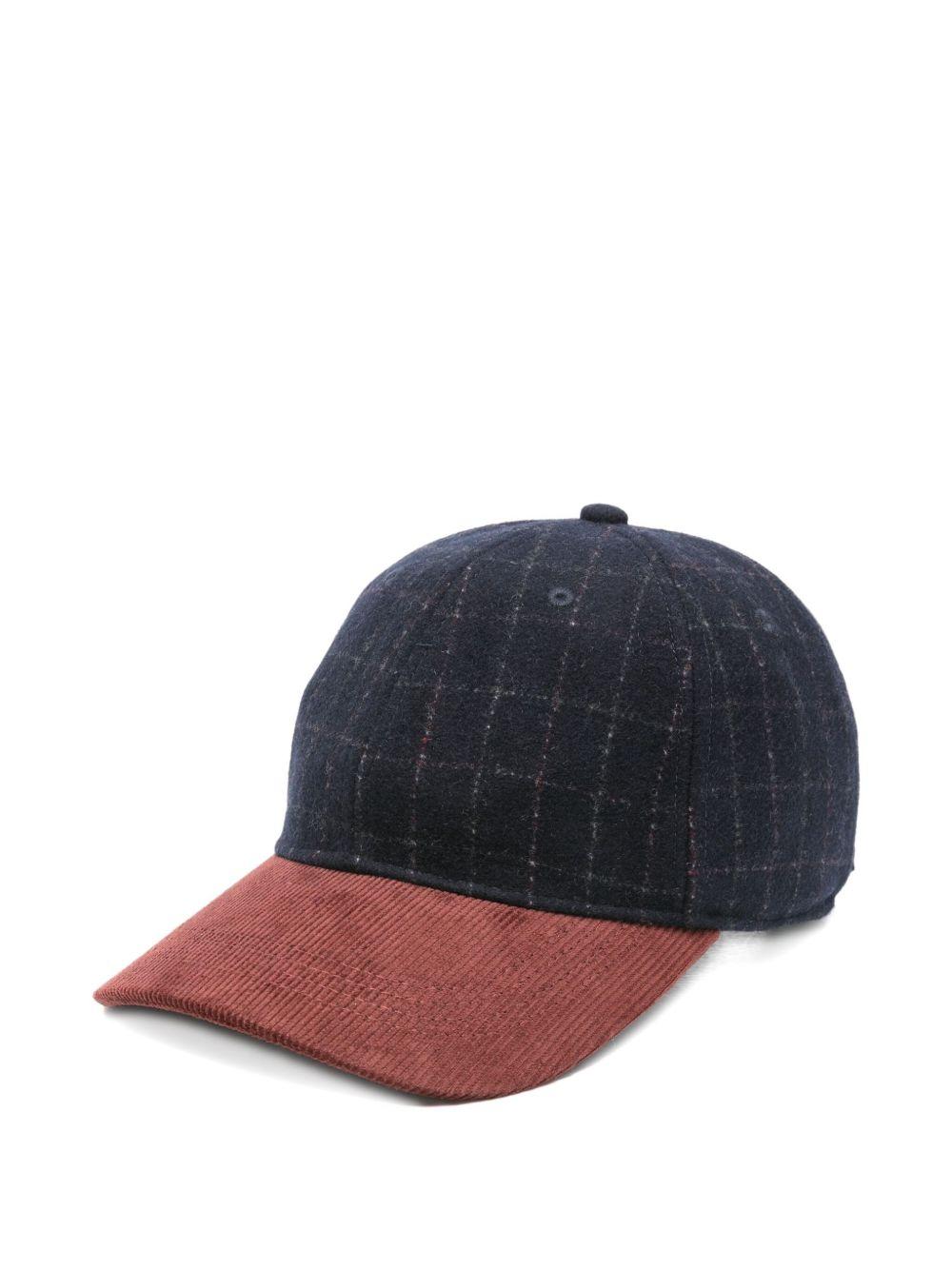 YERSE Cappello da baseball Lee motivo check 