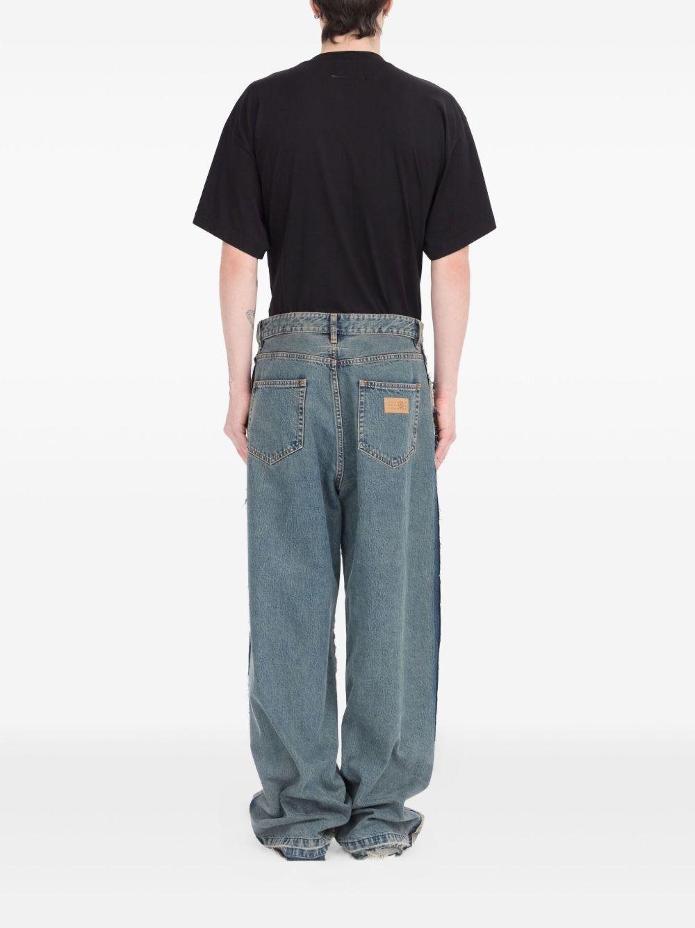 MM6 MAISON MARGIELA Jeans con cuciture in vista 