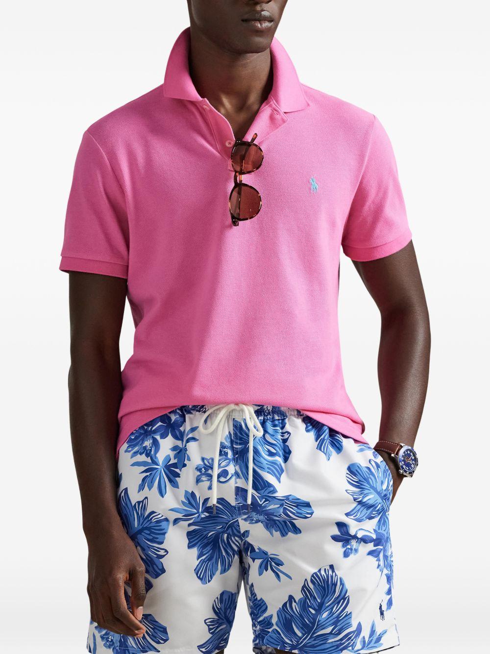 POLO RALPH LAUREN Polo rosa con logo 