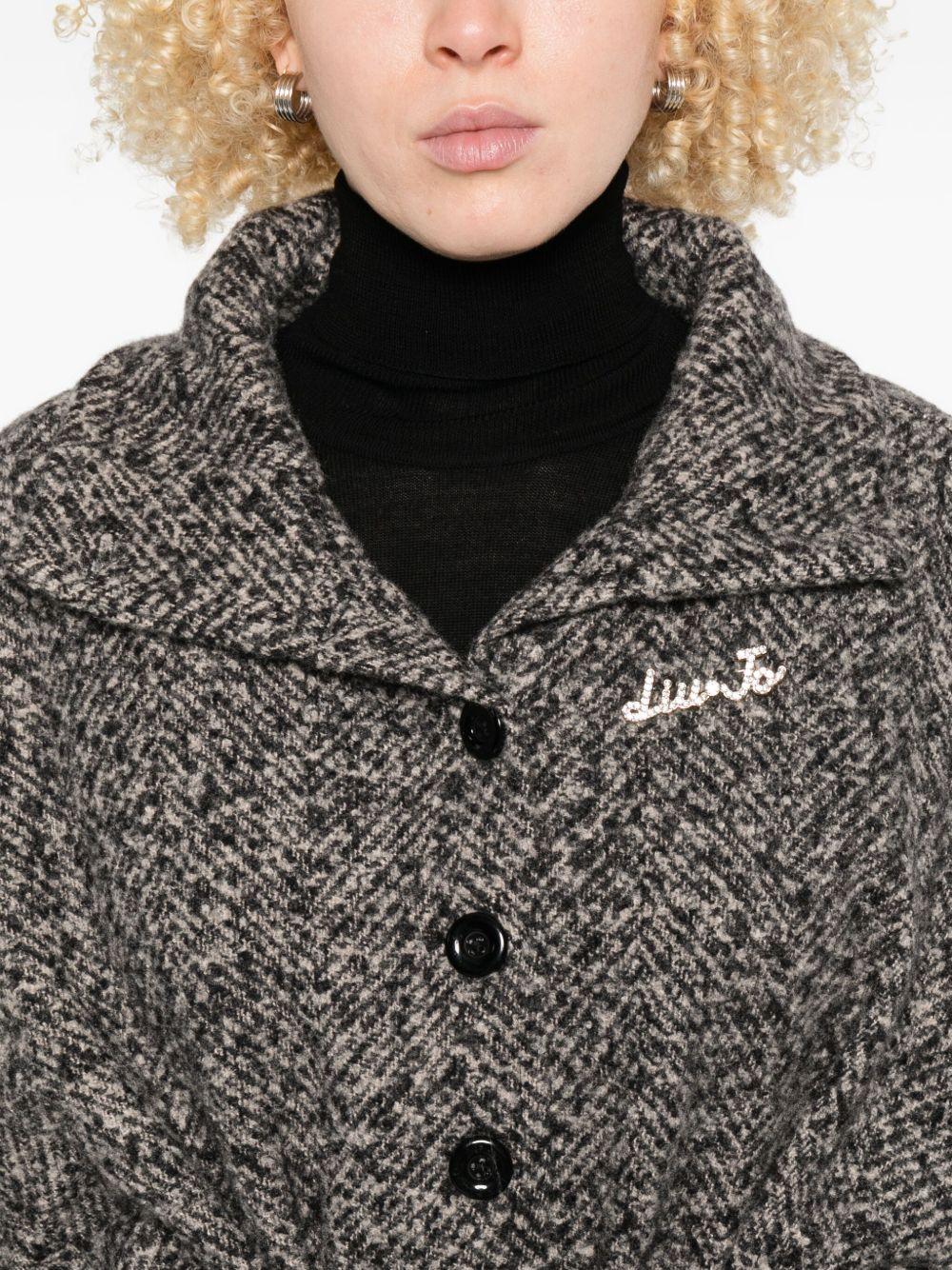 LIUJO Poncho con cintura 