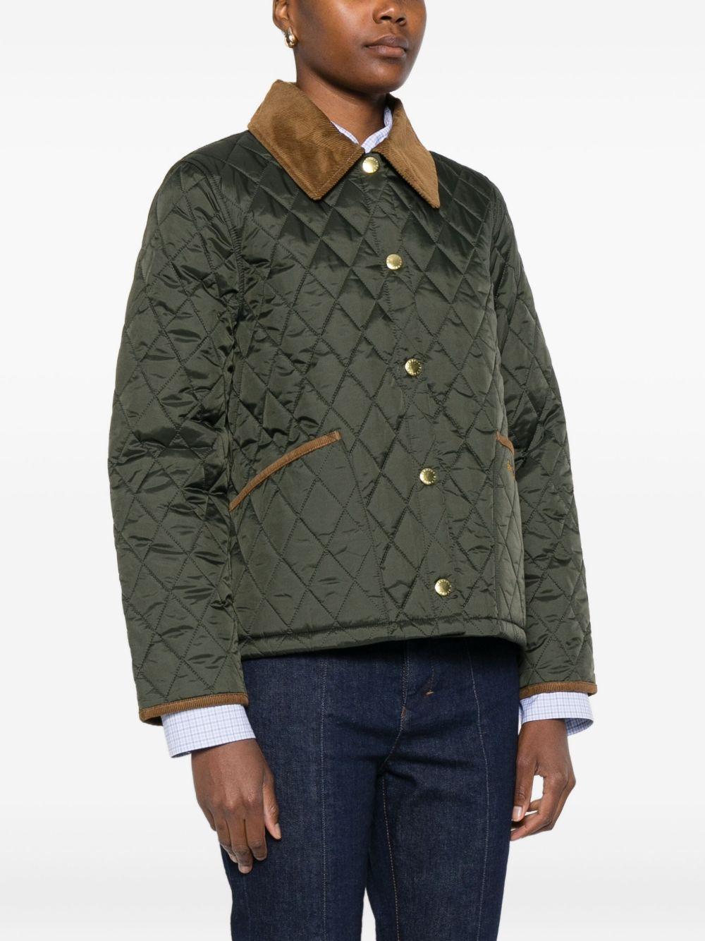 BARBOUR Giacca trapuntata verde 