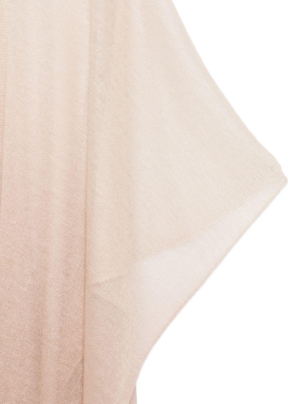 LIUJO Mantella elegante beige semitrasparente 