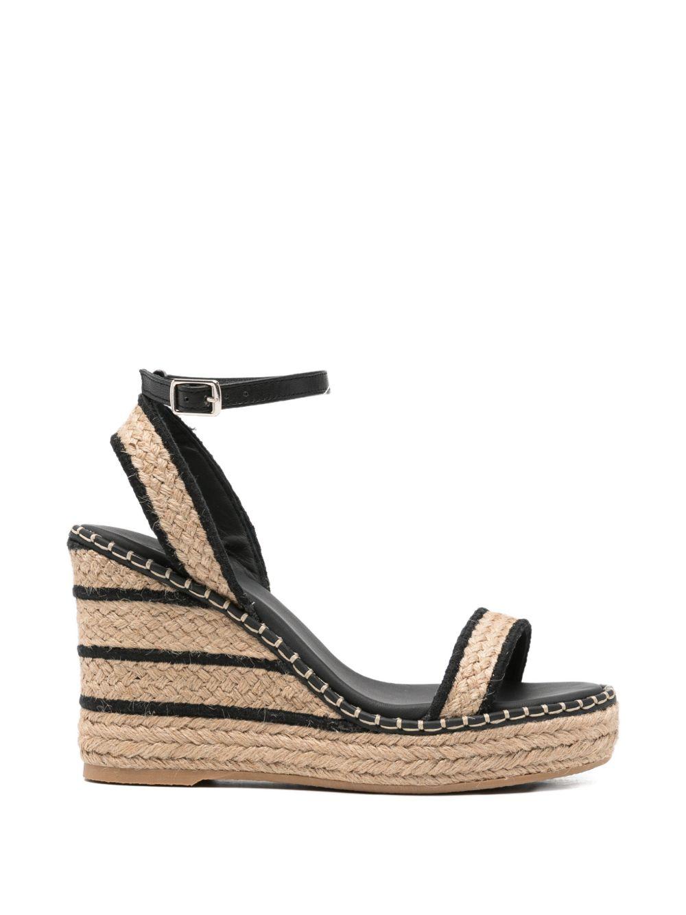 CASTANER Zeppe Bera beige e nero 