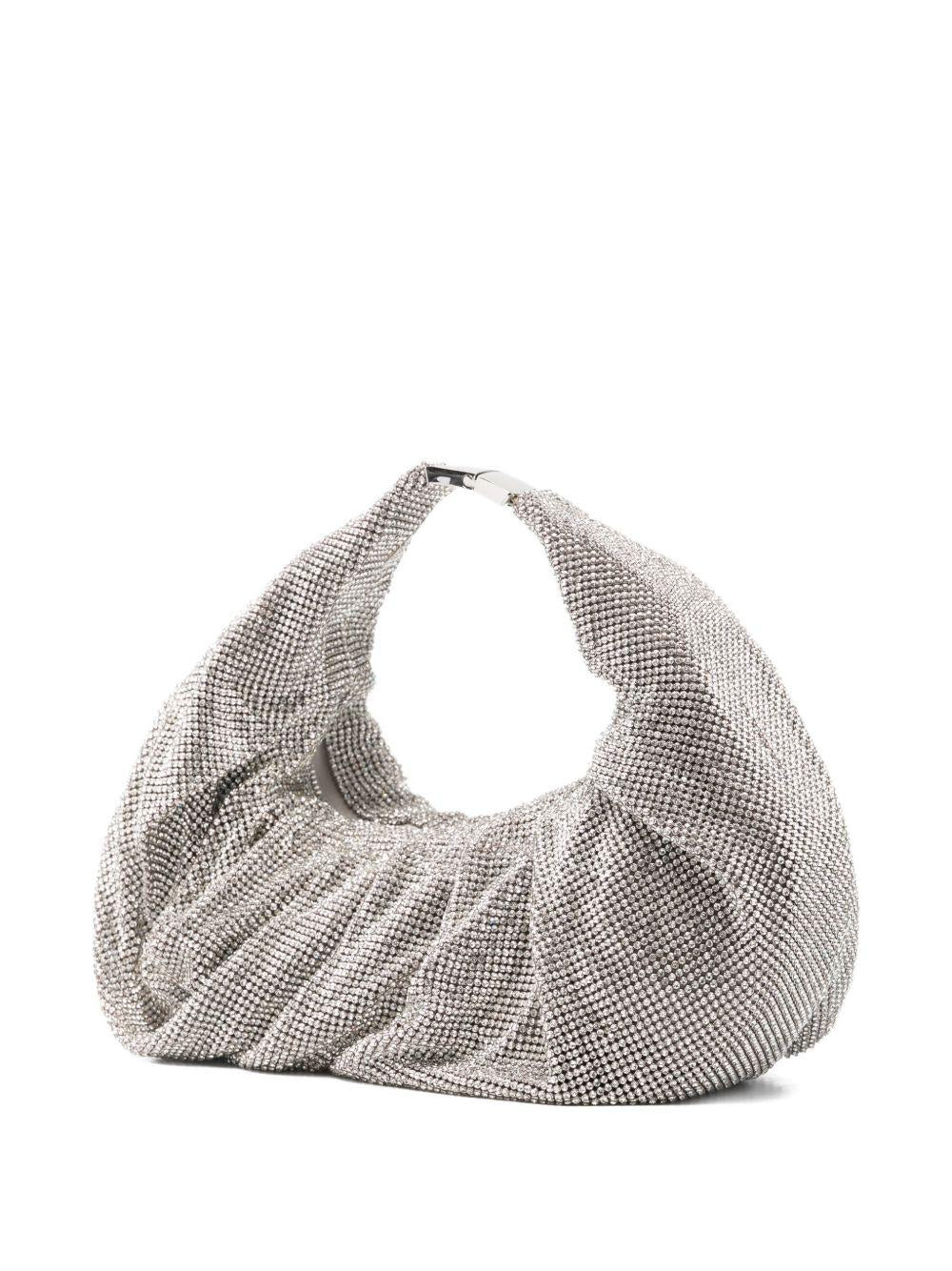 BENEDETTA BRUZZICHES Borsa 'Yennefer crystal' argento 