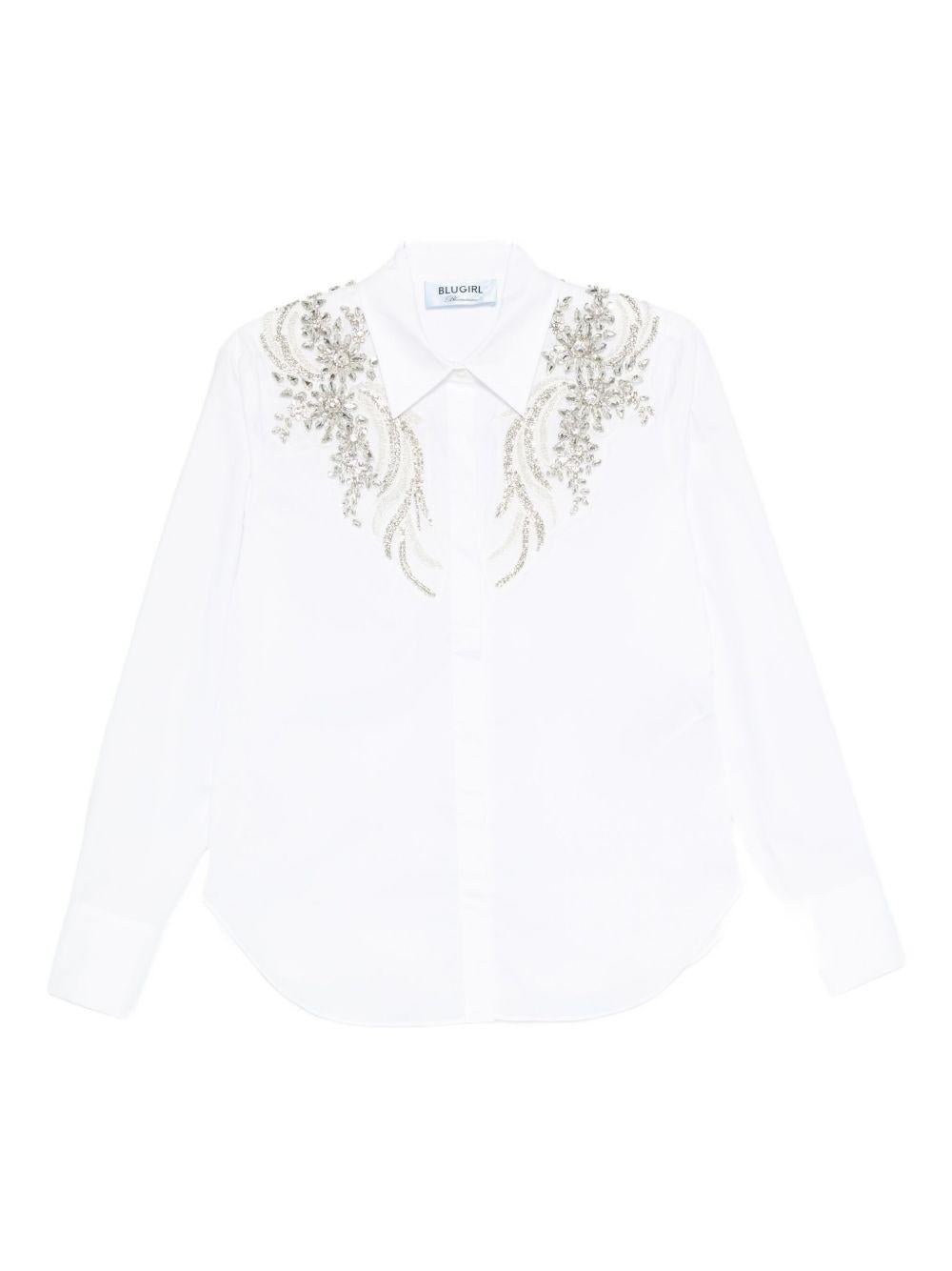 BLUGIRL Camicia con strass 