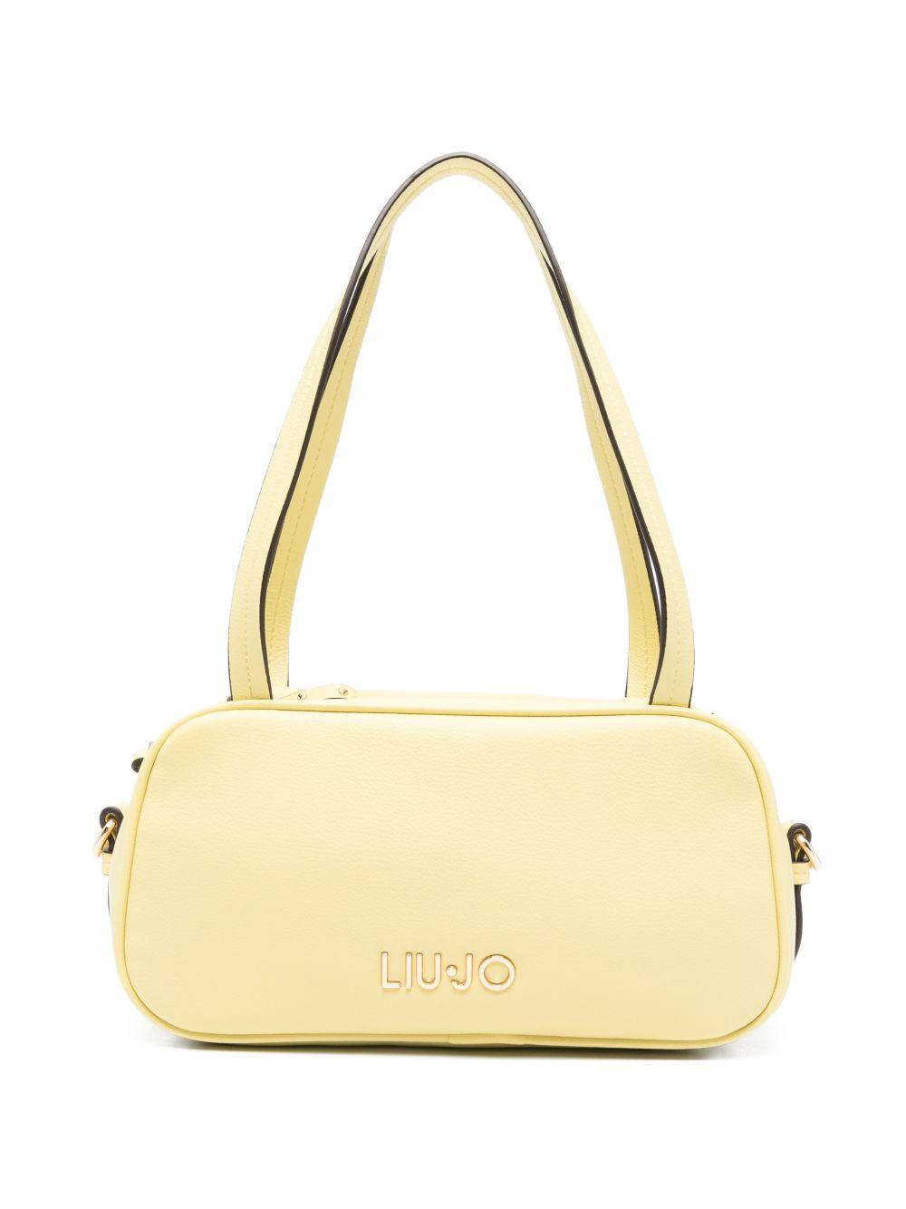 LIUJO Borsa a spalla giallo pastello 