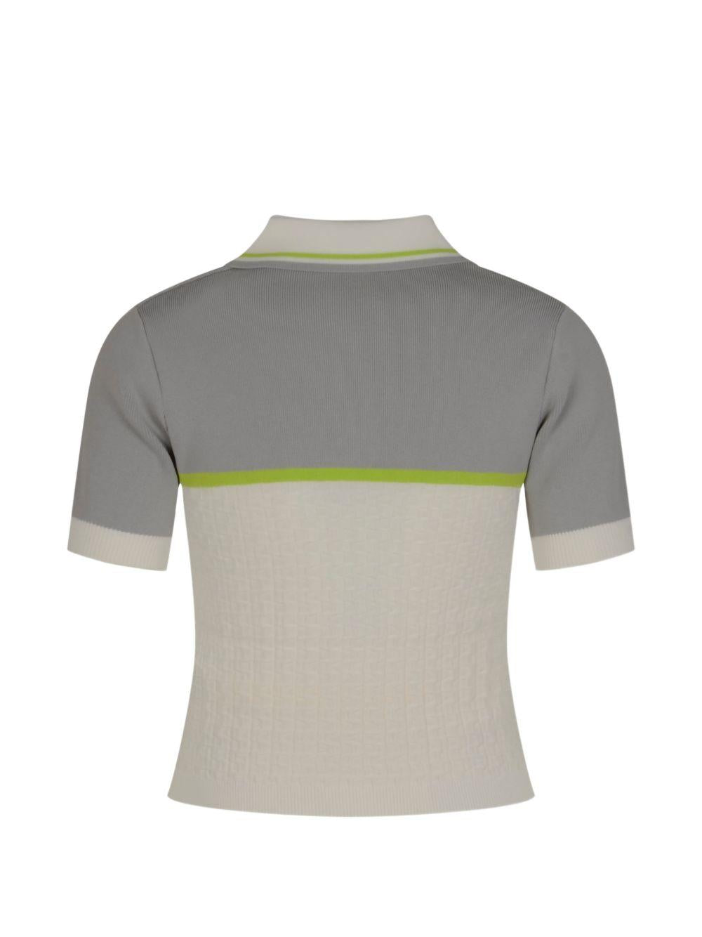 CASABLANCA Polo tecnica con logo 