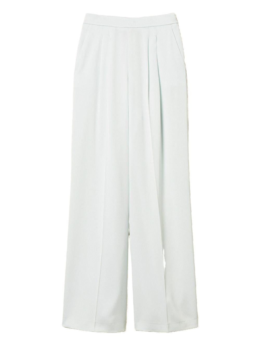 TWINSET Pantalone oversize color ghiaccio 
