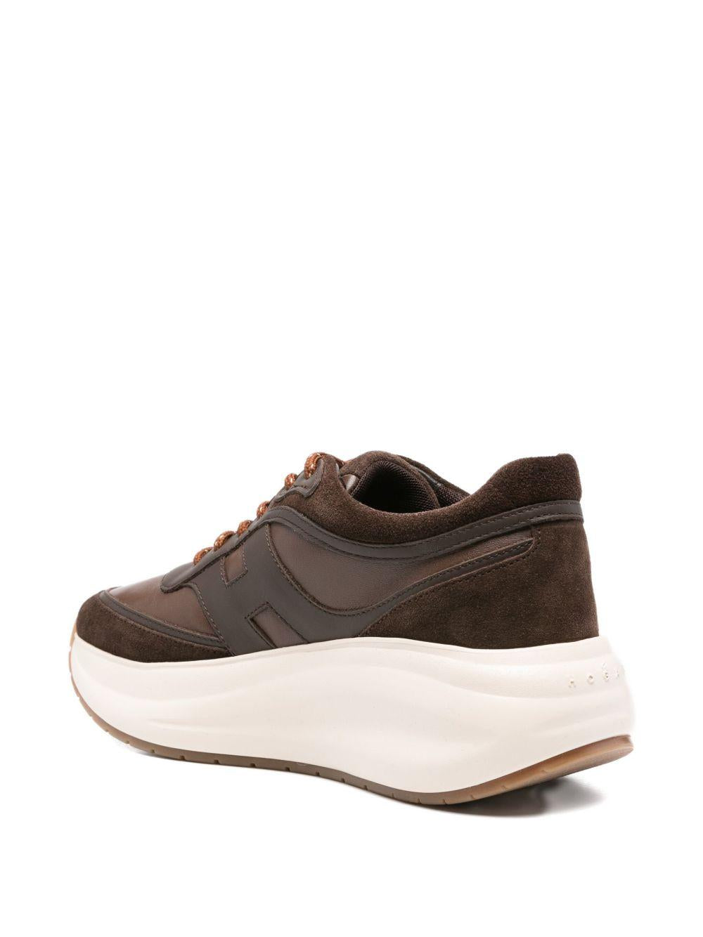 HOGAN Sneakers con inserti in suede 