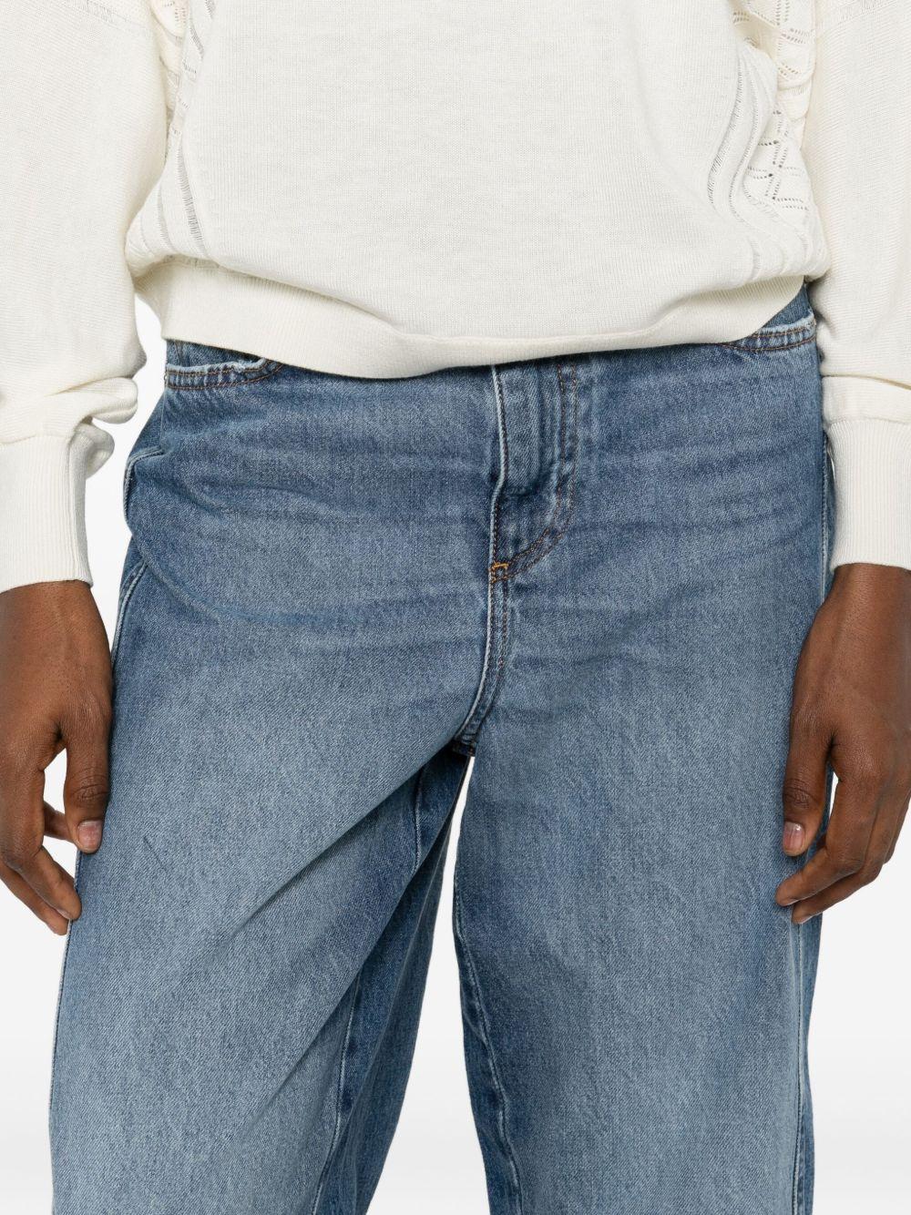 STAFF Jeans denim Rosa in cotone blu 