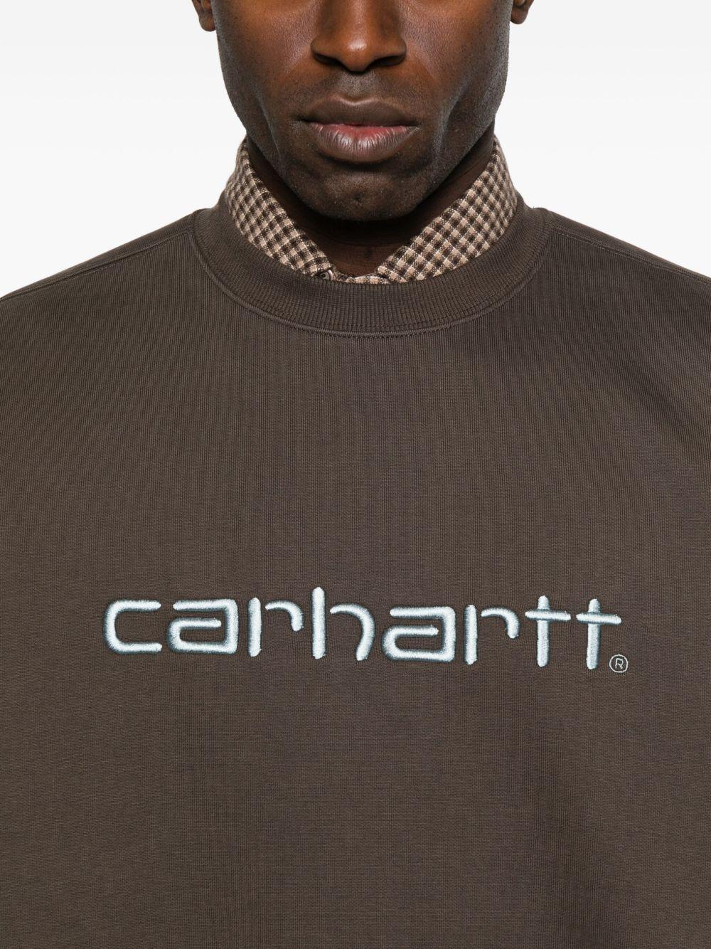 CARHARTT WIP Felpa girocollo con logo 
