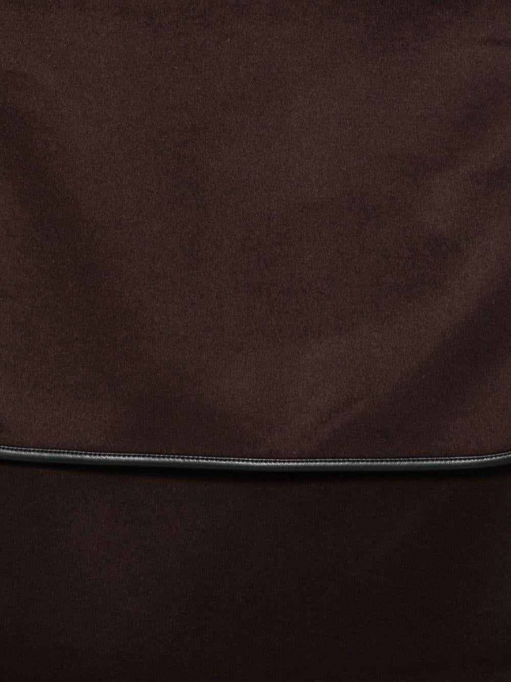 YERSE Sciarpa 'Harris' marrone 