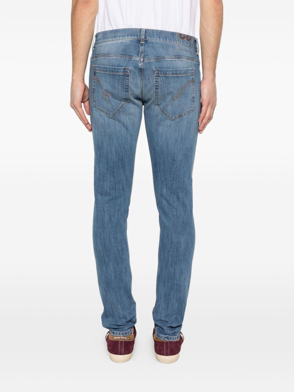 DONDUP Jeans skinny George lavaggio medio 