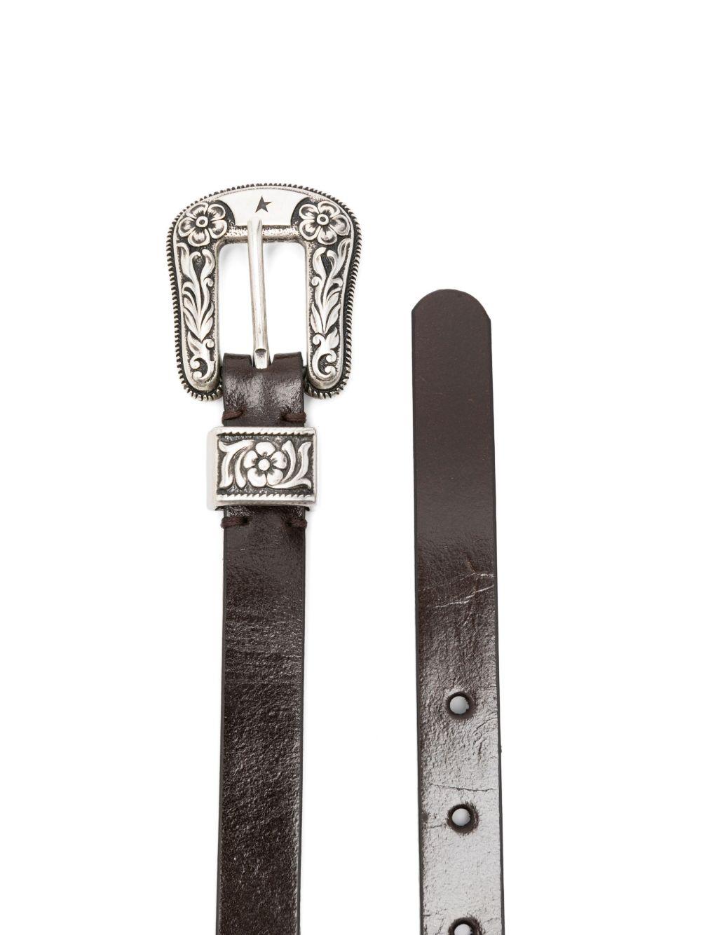 GOLDEN GOOSE Cintura con fibbia 