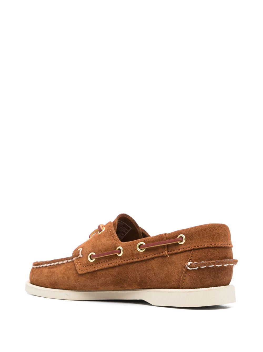 SEBAGO Mocassini in suede marrone Portland Artisan 