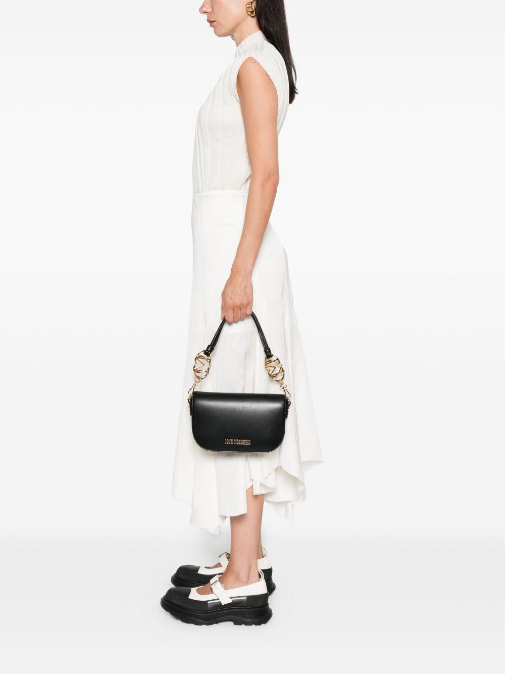 LOVE MOSCHINO Borsa a tracolla nera 