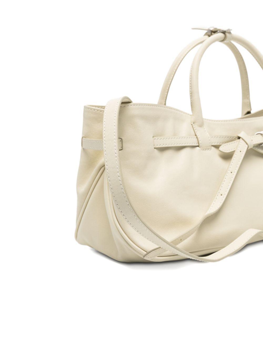 MARGESHERWOOD Borsa a mano Grandma Used Bag panna 