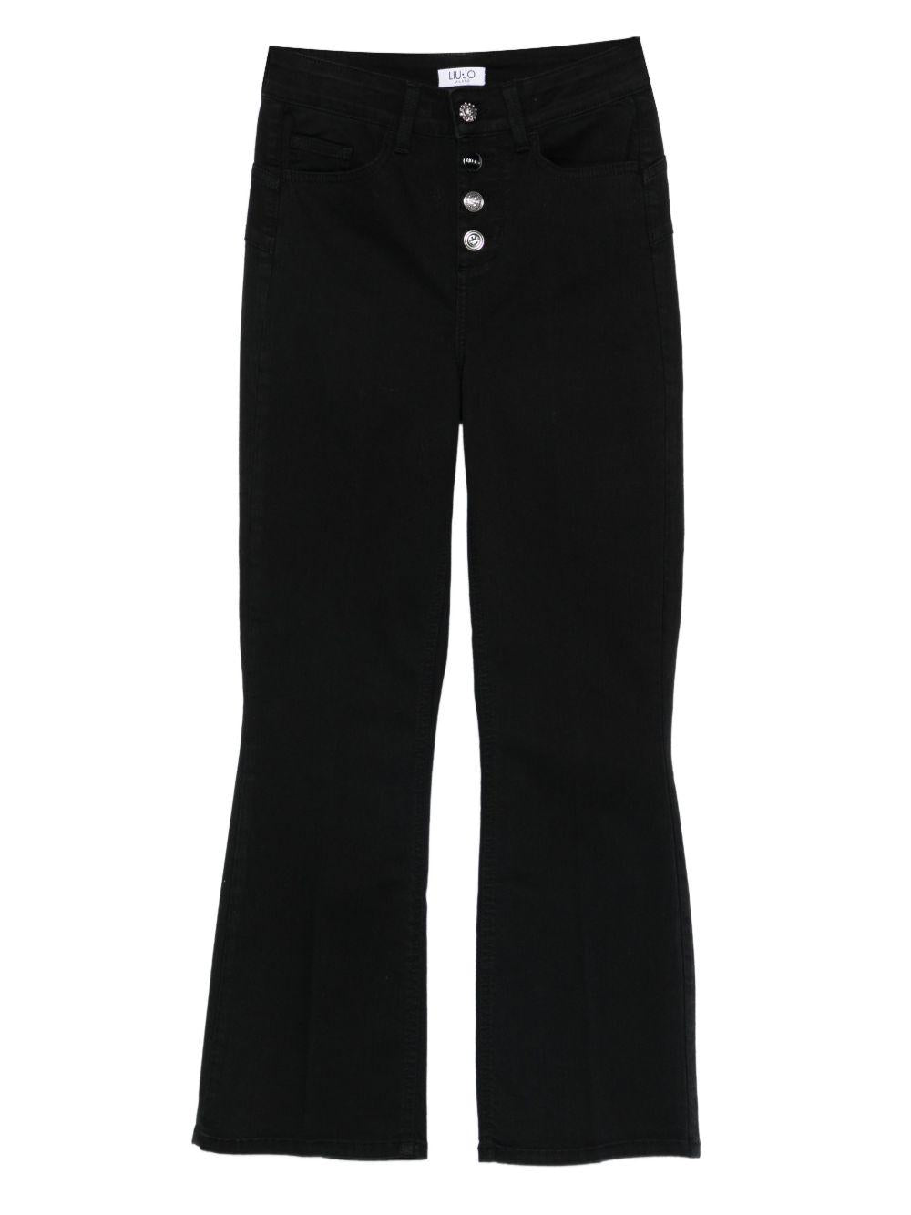 LIUJO Jeans lunghi neri 