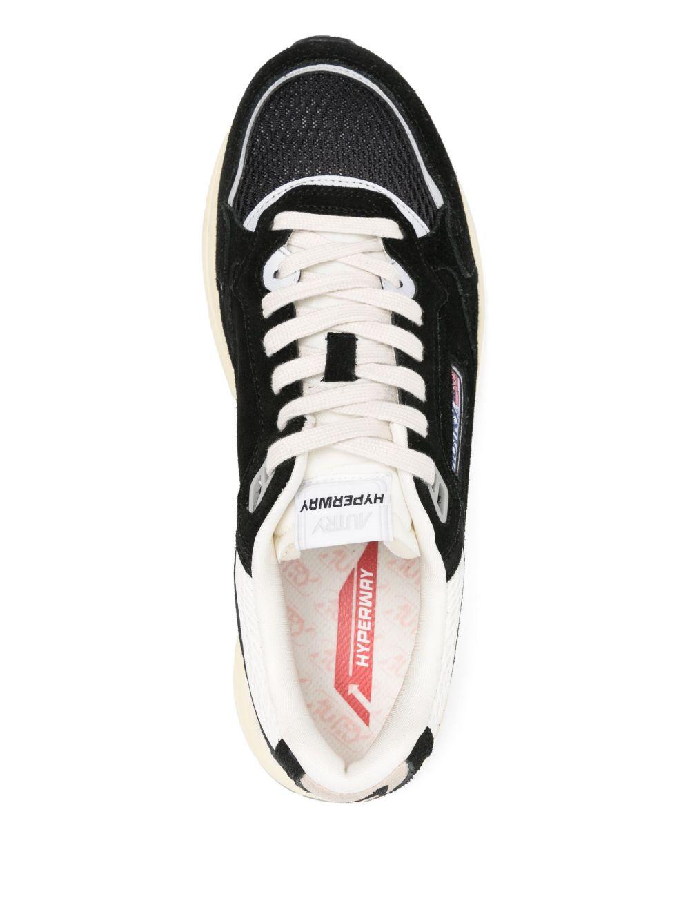 AUTRY Sneakers 'Hyperway' nere e argento 