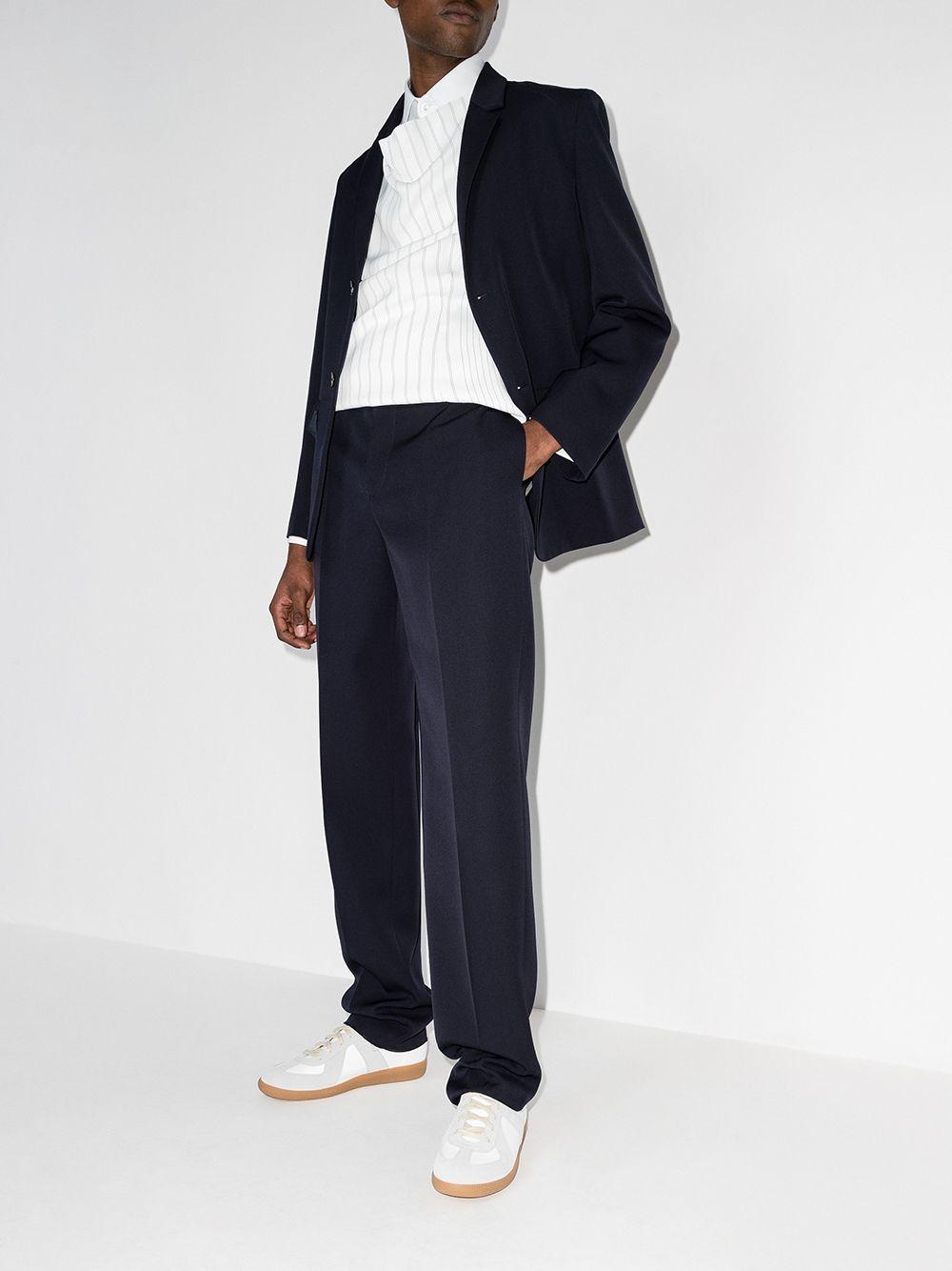 MAISON MARGIELA Sneakers in pelle bianche con lacci 