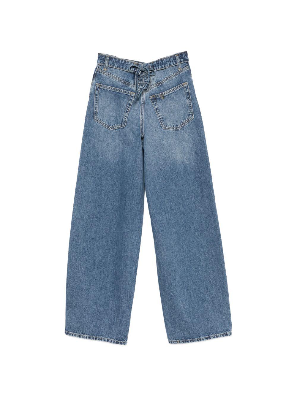 LIUJO Jeans barrel blu Elodie 