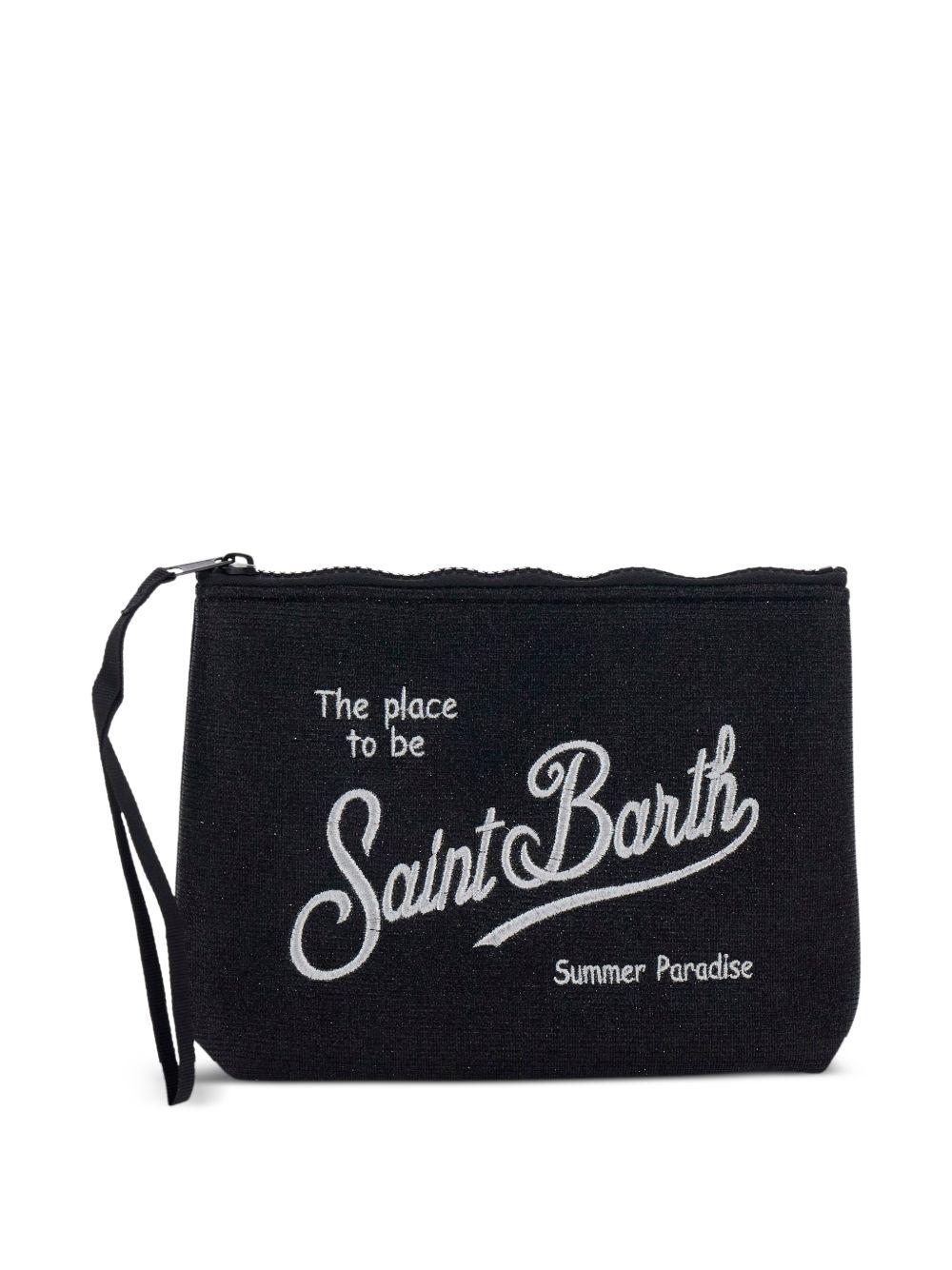 MC2 SAINT BARTH Pochette Aline Lurex nera 