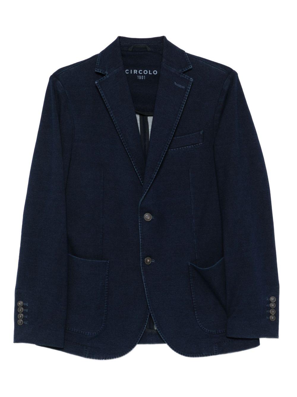 CIRCOLO 1901 Blazer monopetto blu 