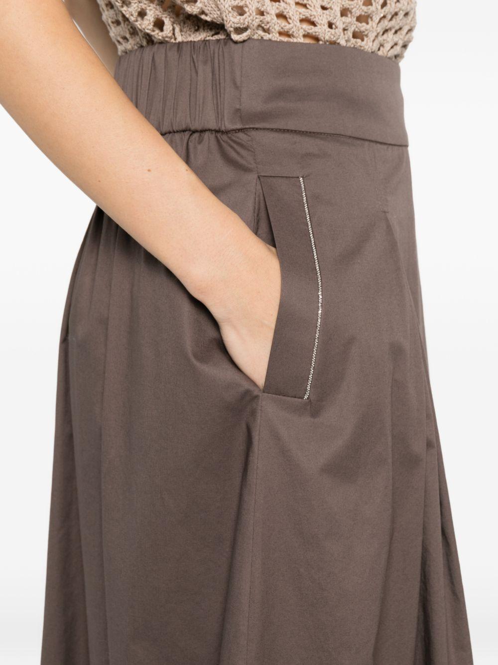 PESERICO Gonna midi a pieghe 