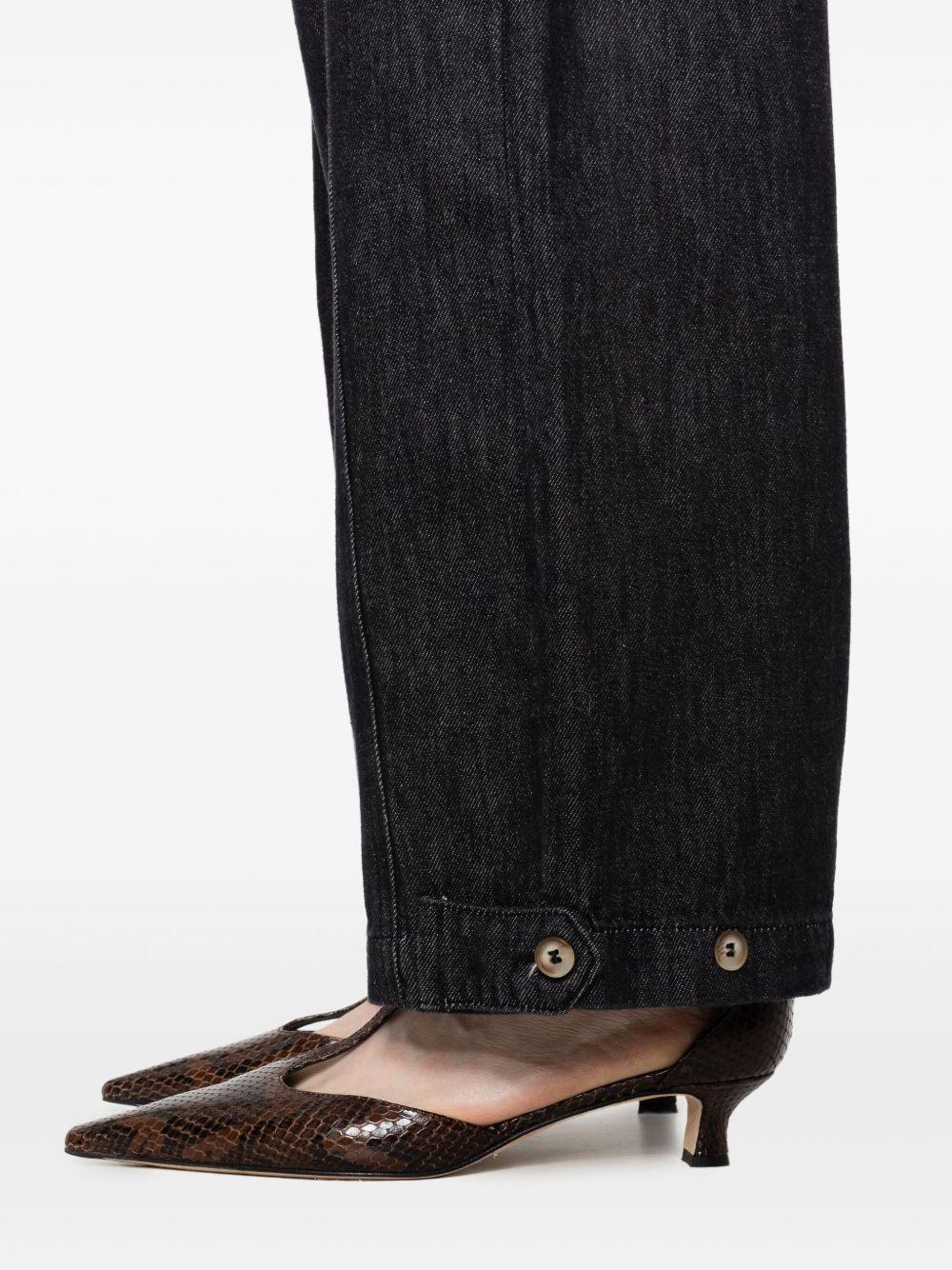 YERSE Jeans Texas in cotone organico grigio antracite 