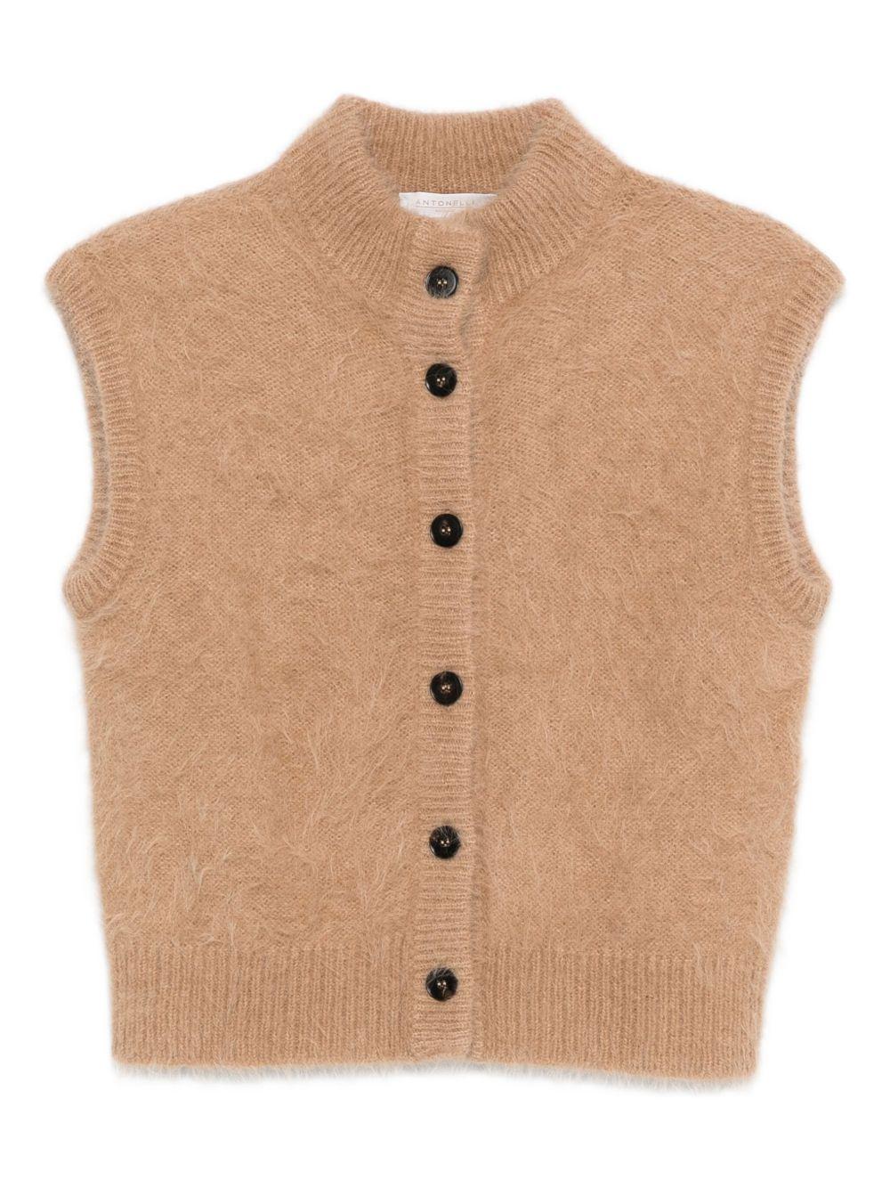 ANTONELLI Cardigan in maglia con bottoni 