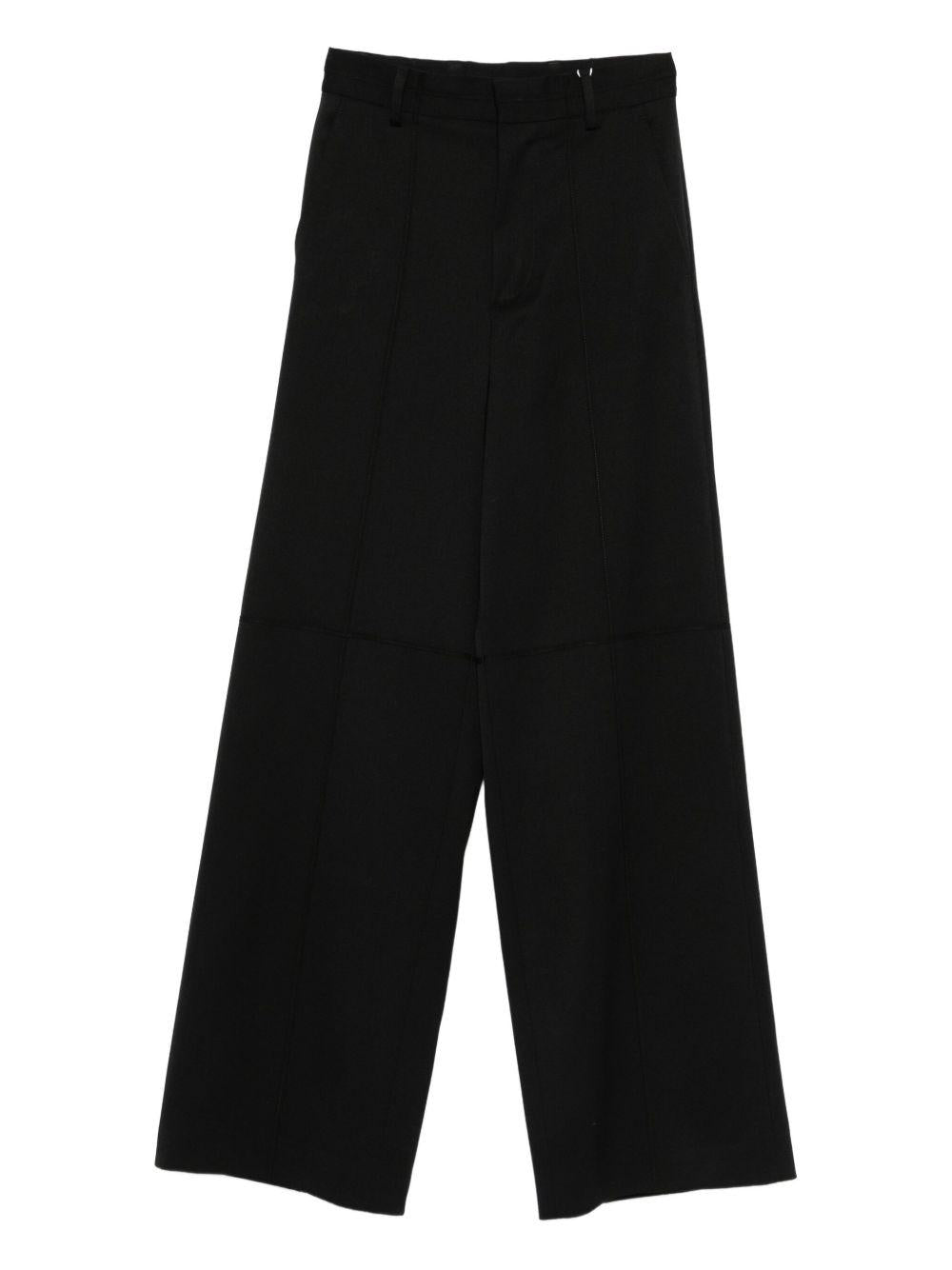 MM6 MAISON MARGIELA Pantaloni wide leg neri 