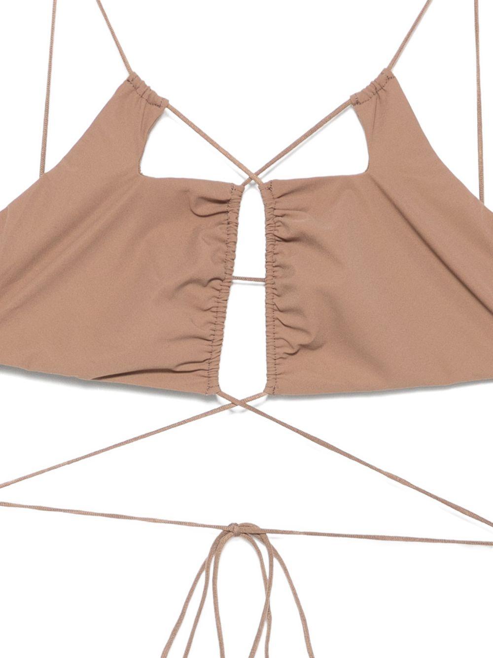 AMAZUIN Set bikini beige Jadia Thong Desert 