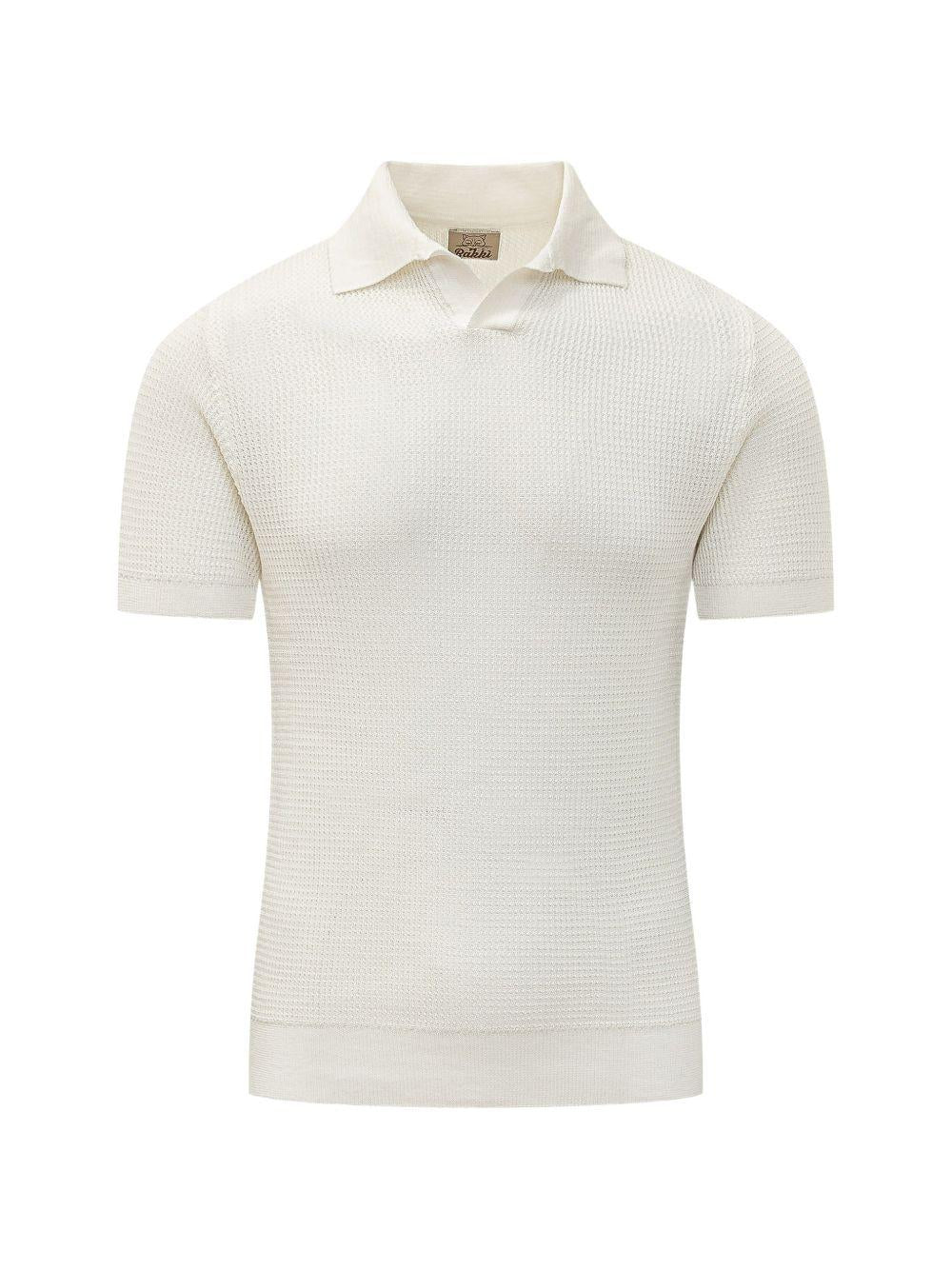 RAKKI Polo Mercedes in cotone bianco 