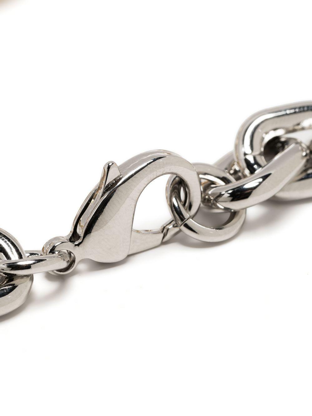 RABANNE Choker bicolore a catena 